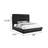 Queen Size Murphy Bed with a Shelf, Gray