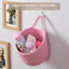 Ensemble de 3 paniers suspendus en tissu avec pochettes tissées de style bohémien avec crochets adhésifs-1106183852