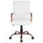Chaise de bureau pivotante à dossier moyen Whitney-886653567-886653559