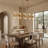 Mazelina 26-Light Dimmable Modern Linear Chandelier