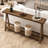 Claridy 43"W Farmhouse Solid Wood Console Table-800663959