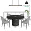 Round Dining Table