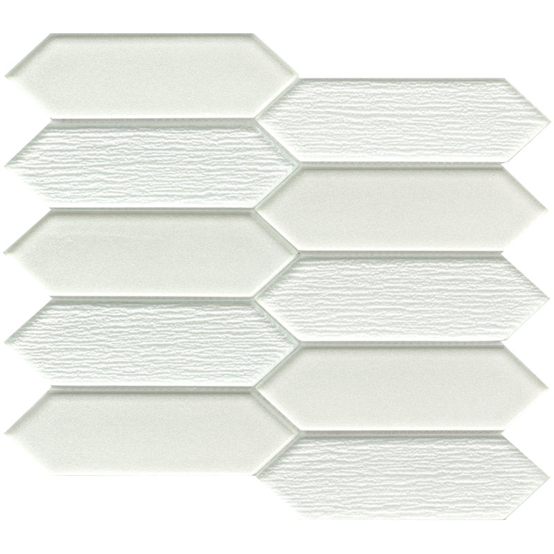 Picket 2" x 2" Glass Mosaic Tile
