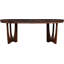 Table de salle à manger extensible en noyer massif Walnut Grove