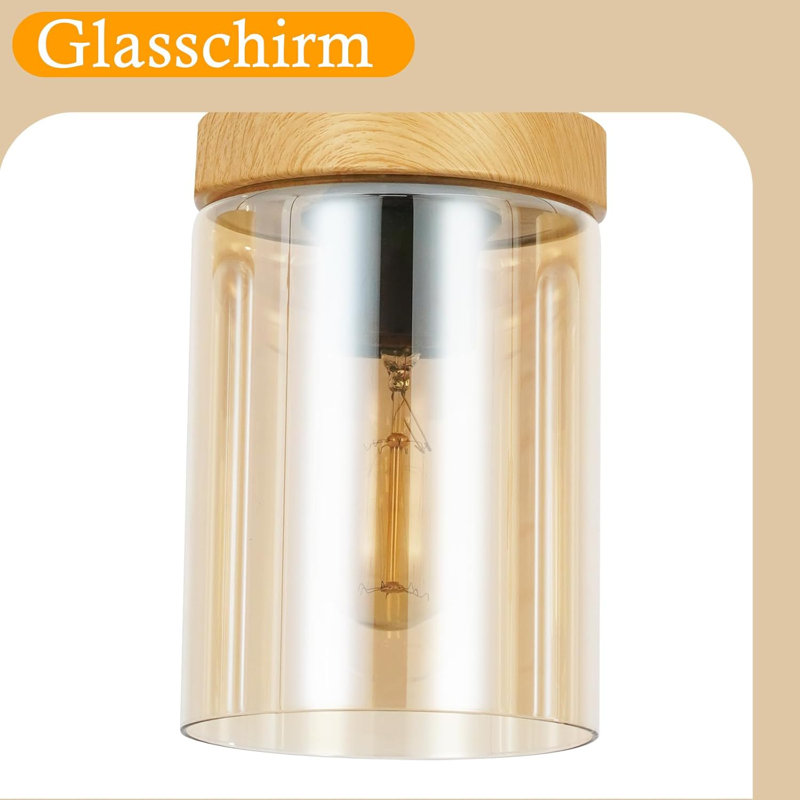 3 - Light Matte Black Cylinder Pendant