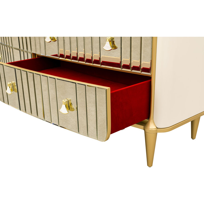 Scotts Square Dresser - Light Champagne