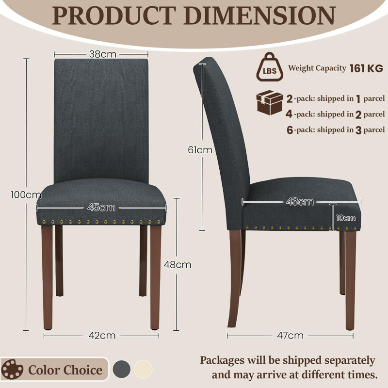 48cm H Dining Chair