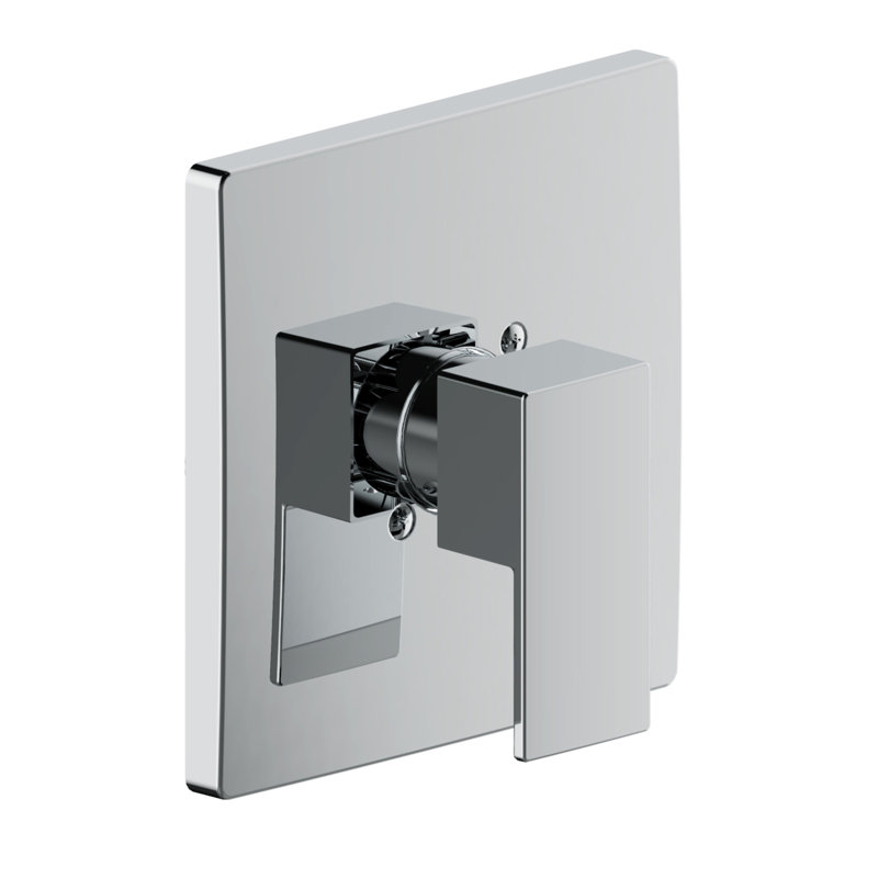 Garniture de douche avec valve Karsen II, Chrome poli