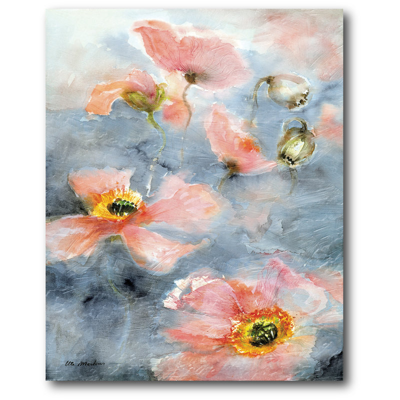 Fleurs ii, reproduction d’art sur toile tendue