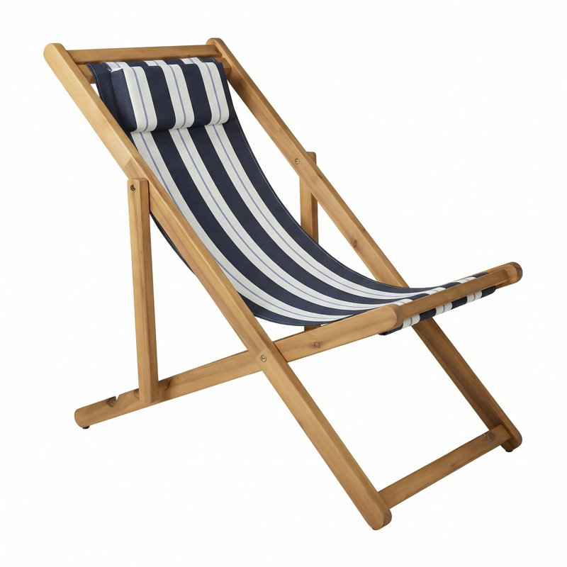Sunbrella Outdoor Stripe Sling Chair, Sunbrella - Relate Harbor