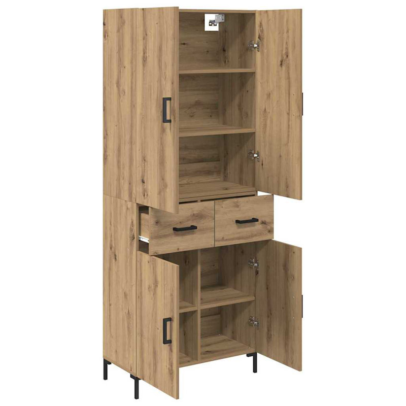69.5cm Sideboard, Artisan Oak