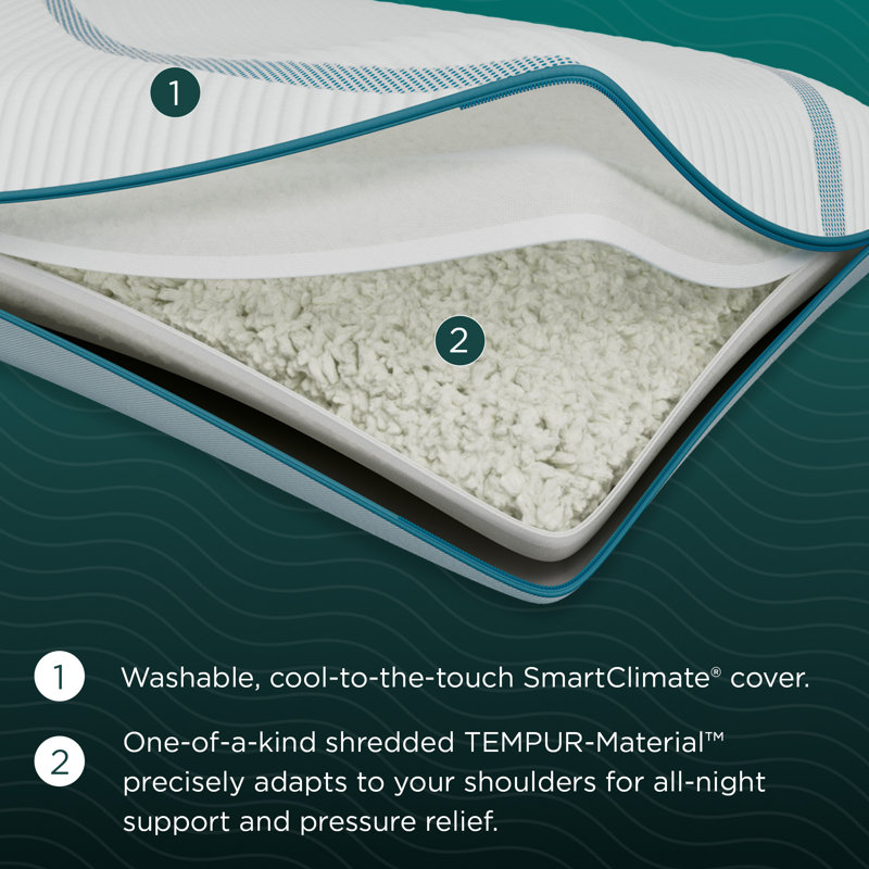 Adapt® ProAdjust Memory Foam Medium Pillow, King