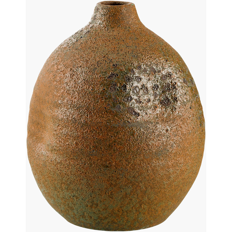 Jenneifer Vase, 12" H x 8.6" W x 8.6" D 