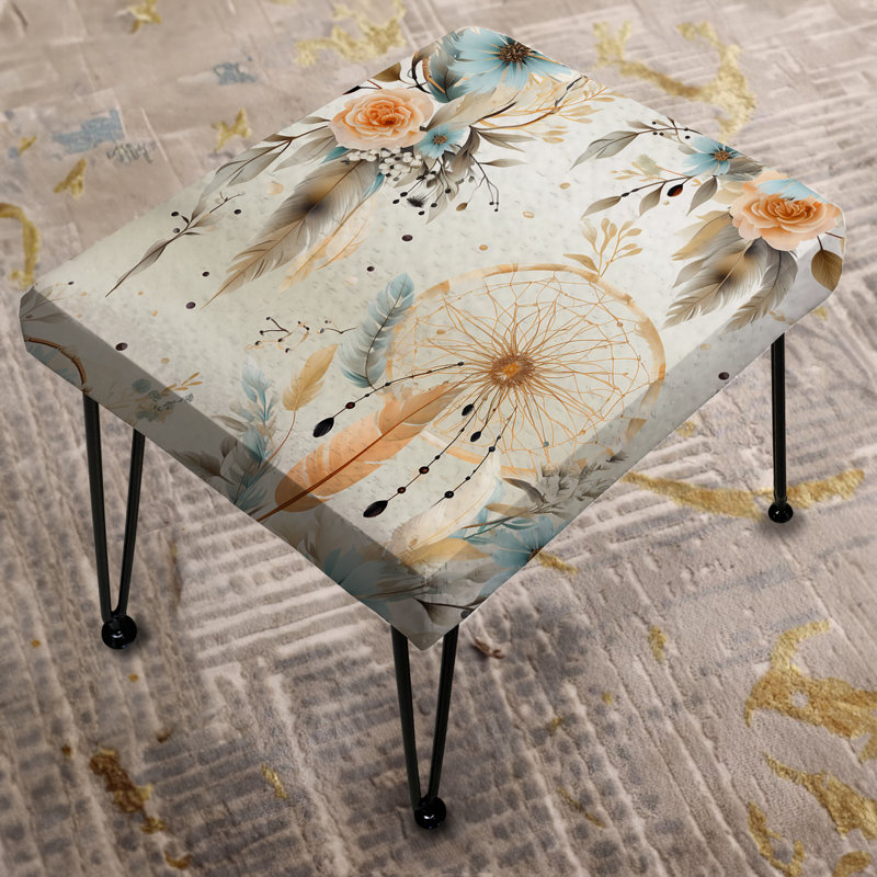 Dreamcatchers Boho Motif - Repose-pieds rectangulaire Boho