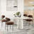 Chantele 19.3'' H Tufted Upholstered Metal Side Chair-309912149