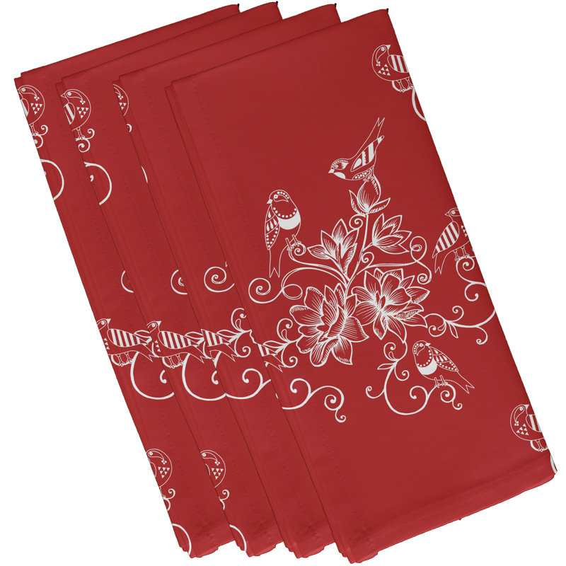 Serviette 22 "Aspacio, Corail