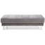 Repose-pieds standard capitonné en velours de 57 po de largeur-1192929986