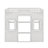 Full House Loft Bed With Ladder-1619630943