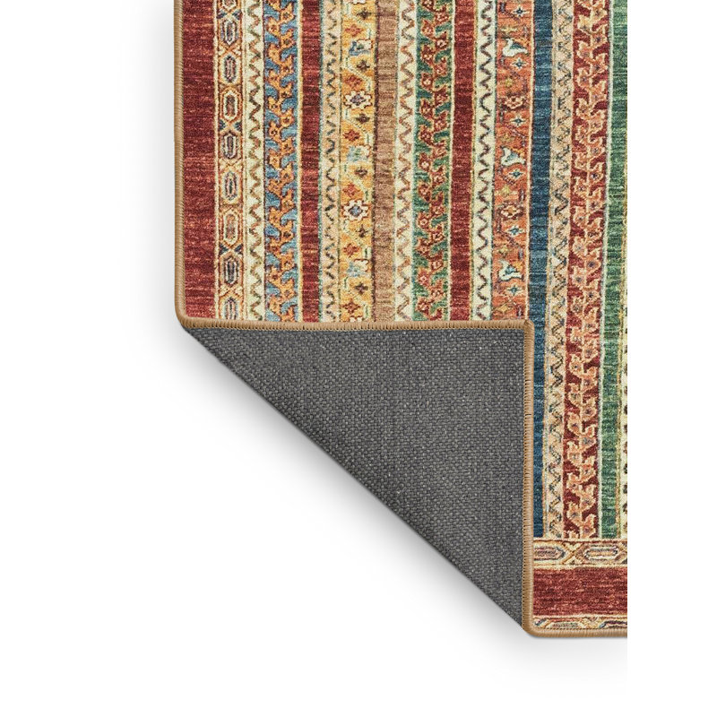 Abstract Indoor Rug, Rectangle 2' x 4'