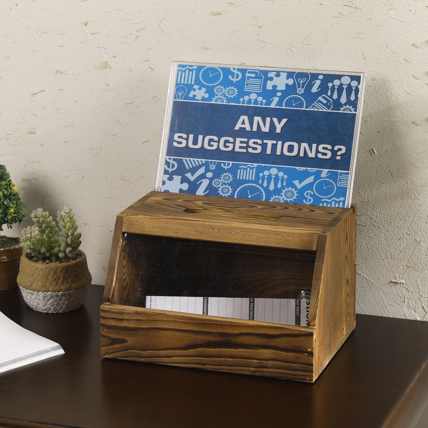 MyGift Solid Wood Donation Drop Box Wayfair Canada