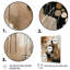 Brun et noir, liberté artistique II - art mural abstrait, salon-375793400-375793405