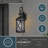Drishya Glass Metal Wall Light