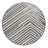 Washable Silver White Striped Area Rug-1075578173