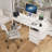 Versatile Office Desk With Multiple Functional Components For Enhanced Productivity-727674499