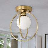 Globe Flush Mount Light