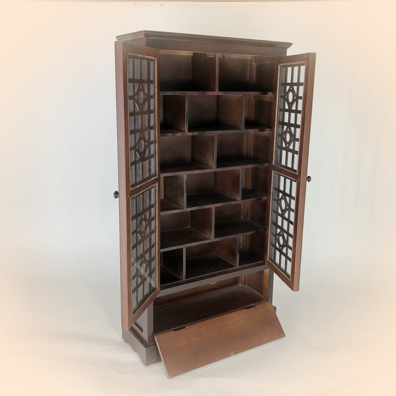 Armoire d'appoint multimédia 2 portes Yosemite