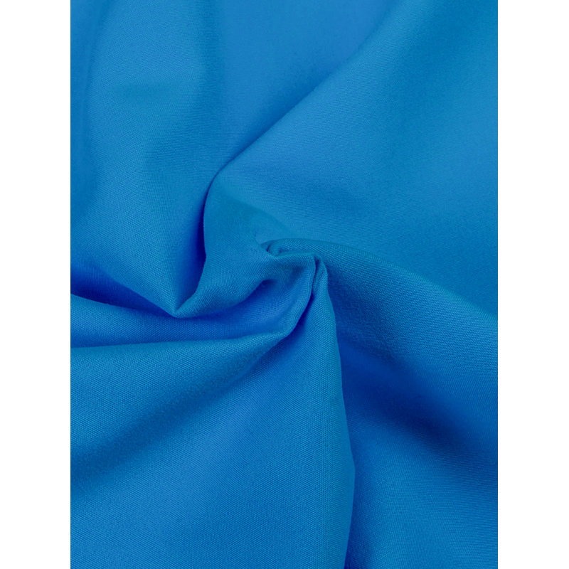 Ensemble de 2 taies d'oreiller en microfibre / polyester pour chambre d'amis , Bleu royal
