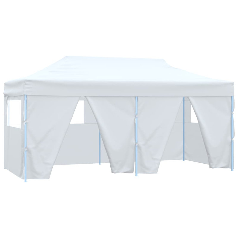 Jakayla 6m x 3m Steel Party Tent, White