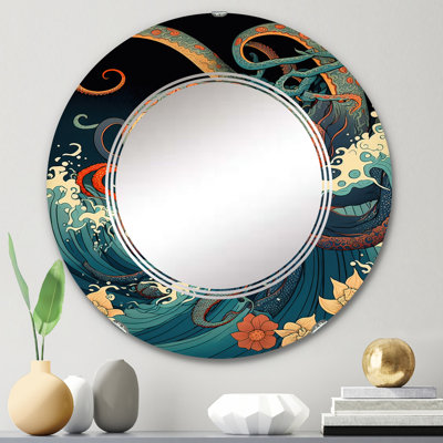 Miroir mural japonais Orabel