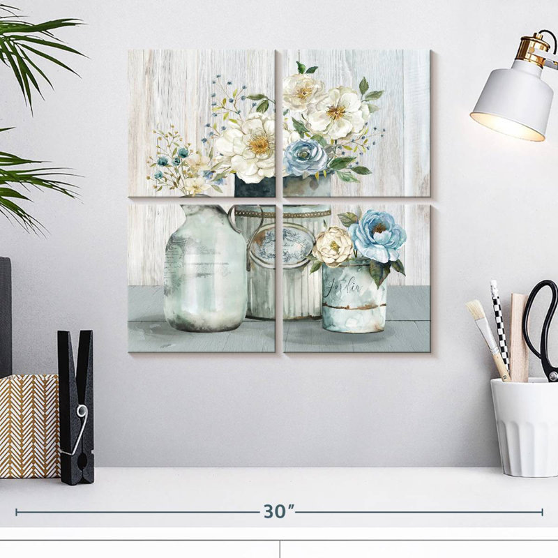 Harnek French Garden Flowers II, H 18 po x l 18 po