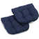 Coussin de chaise adirondack d’intérieur/d’extérieur rempli de polyester