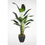 Faux Bird Paradise Tree in Metal Pot