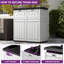Boîte de rangement en résine 61 gallons Balconera-98067313