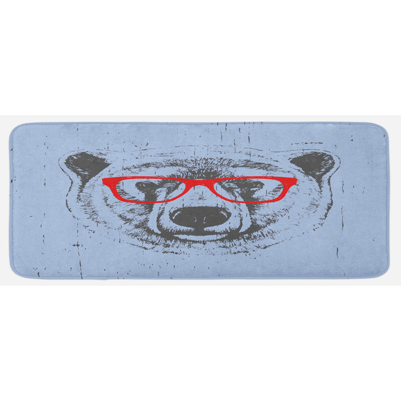 Tapis de cuisine hipster