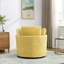 Fauteuil demi-tonneau pivotant avec rangement caché Chenille-1996722037