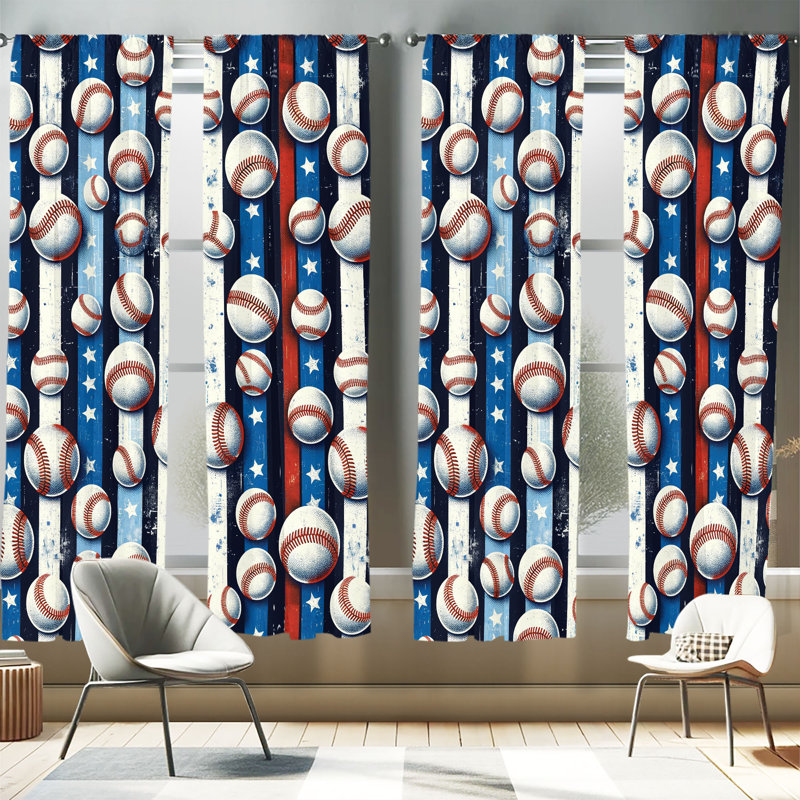 Semi Sheer Curtain, 56" W x 95" L