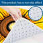 Ensemble de 2 tapis de sol en flanelle à motifs de tournesols colorés