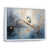 Cadre flottant blanc