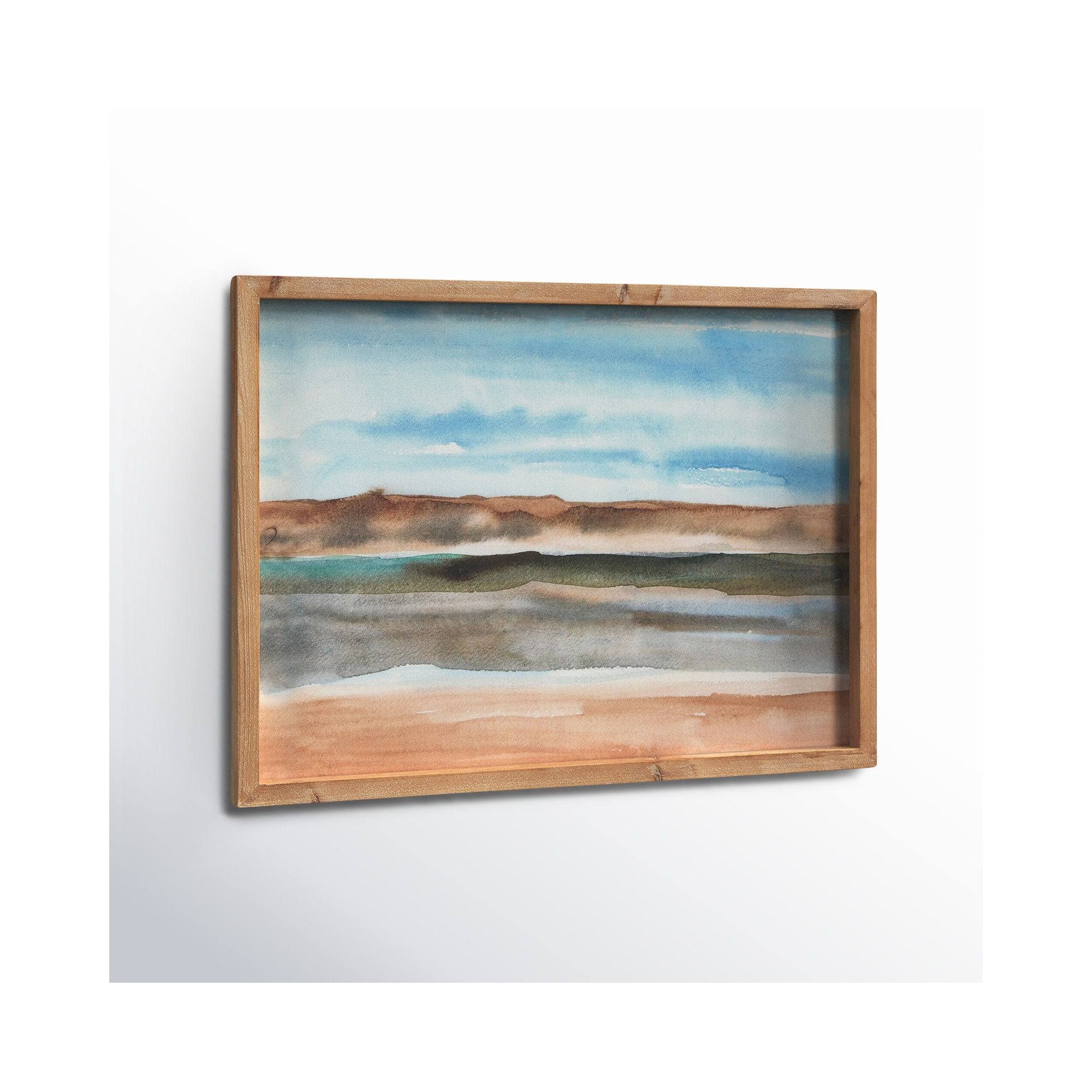 Abstract Watercolor Landscape