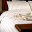 Polyester Satin Plaid Duvet Cover-88486628