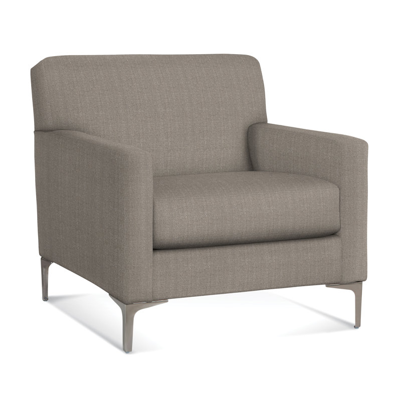 Tampa Upholstered Armchair, Stone Crypton Performance; 0884-83