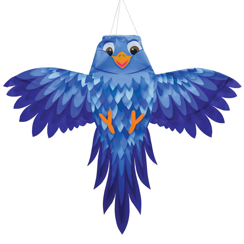 Blue Bird Windsock, Blue