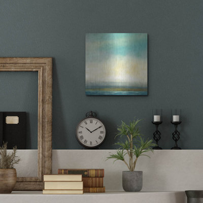 «Blue Tide» par Suzanne Nicoll, Wrought Studio ™, art mural en métal