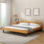 Cadre de lit en bois de pin-713461953