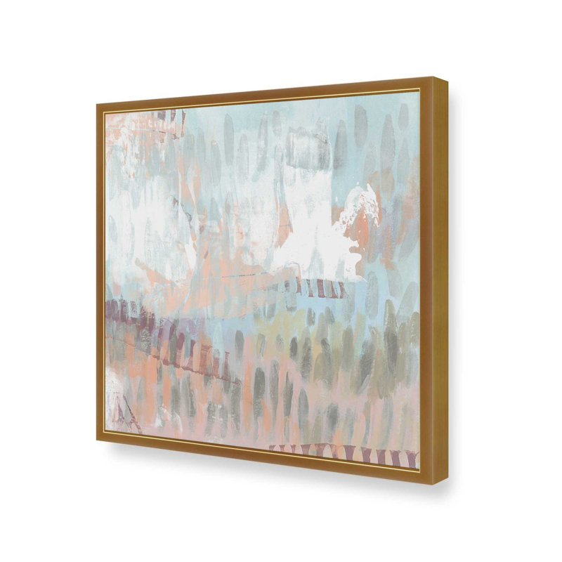 «Timed Notation II» par June Erica Vess, reproduction d'art, Impression sur cadre ouvert sans papier mat, H 12 po x l 12 po