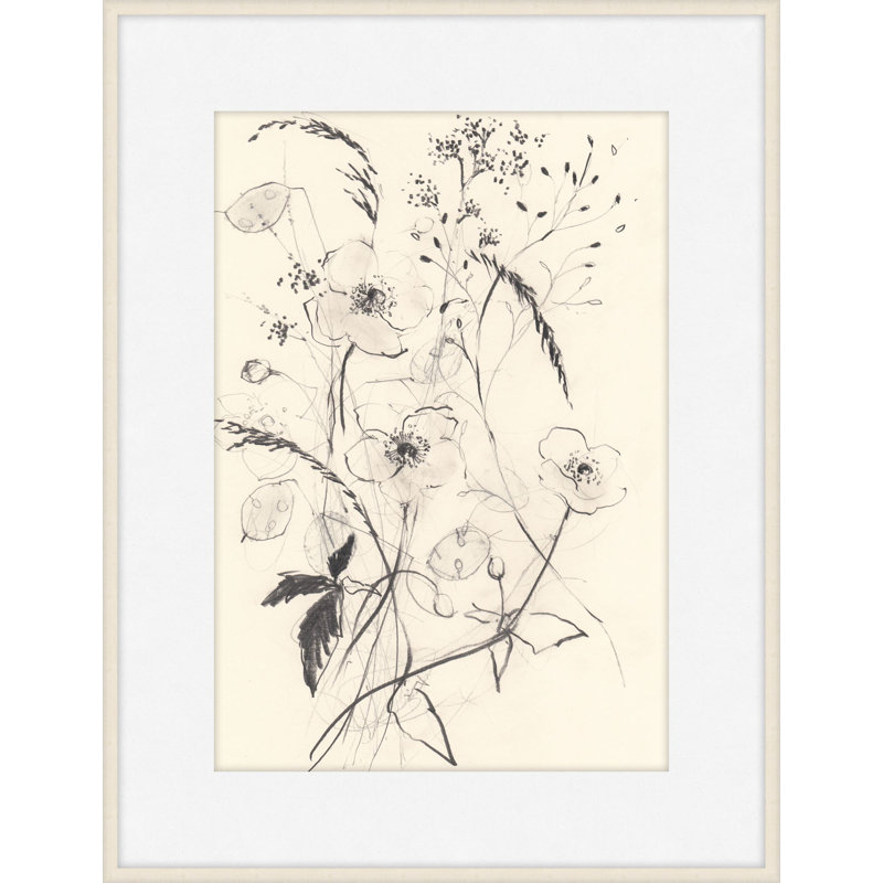 Japanese Anemones 1 Print, 40" H x 32" W